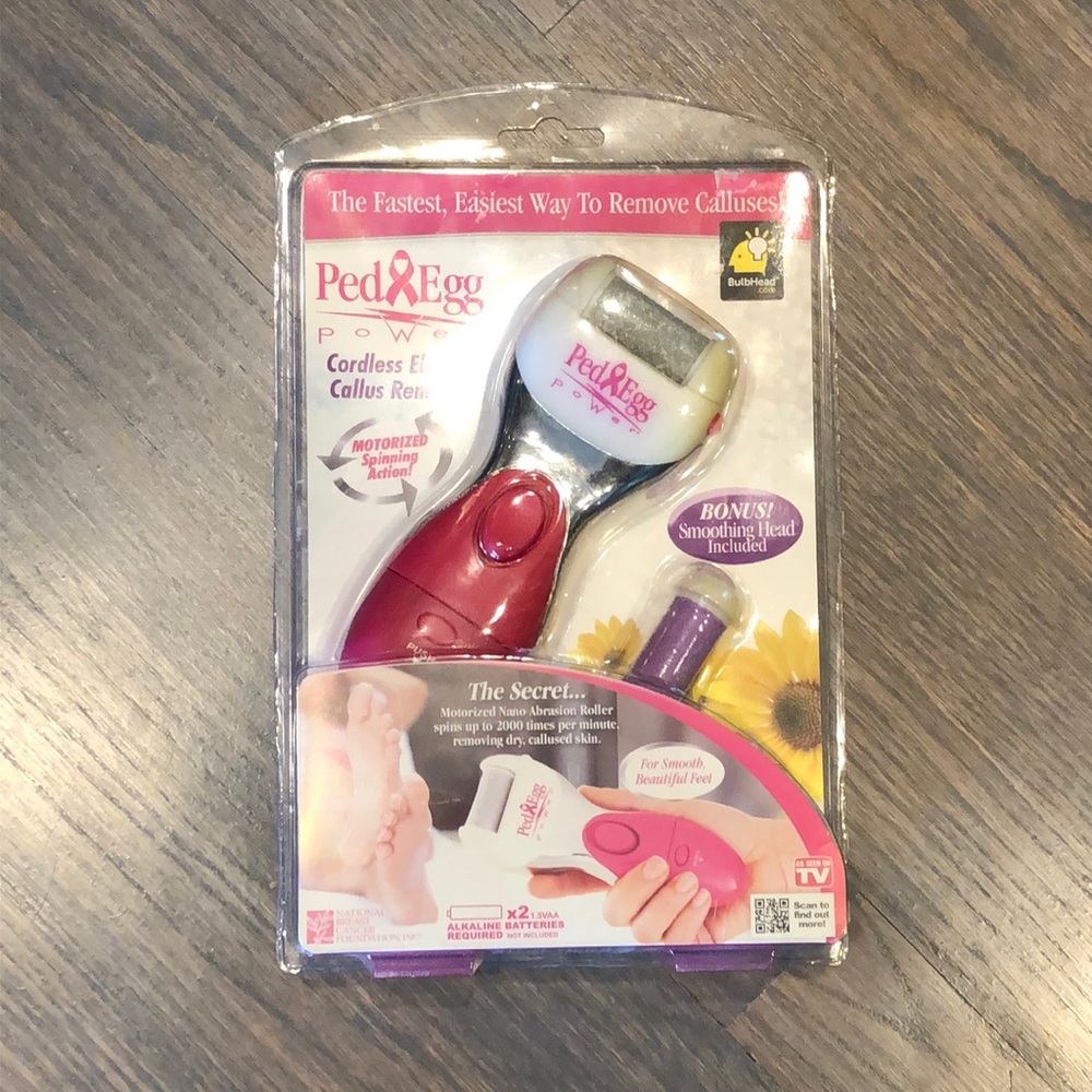 NEW Ped Egg Power Electric Callus Remover
